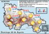 El tiempo de hoy en La Rioja. 30/08/2026. Más nubes al final Mapa del tiempo en La Rioja. Meteosojuela