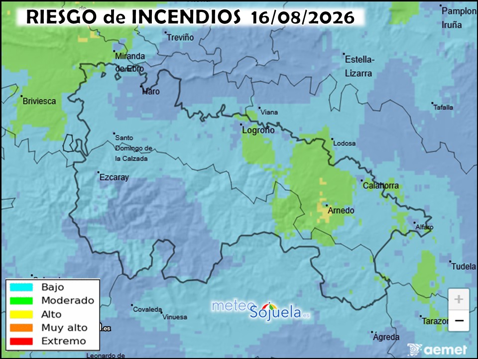 Riesgo de incendios