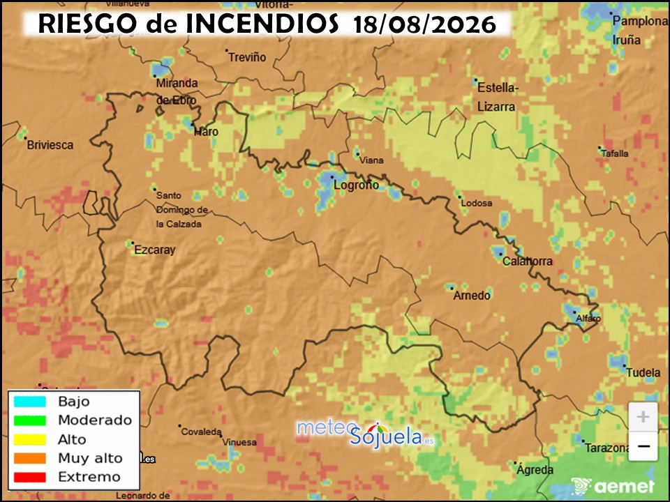 Riesgo de incendios