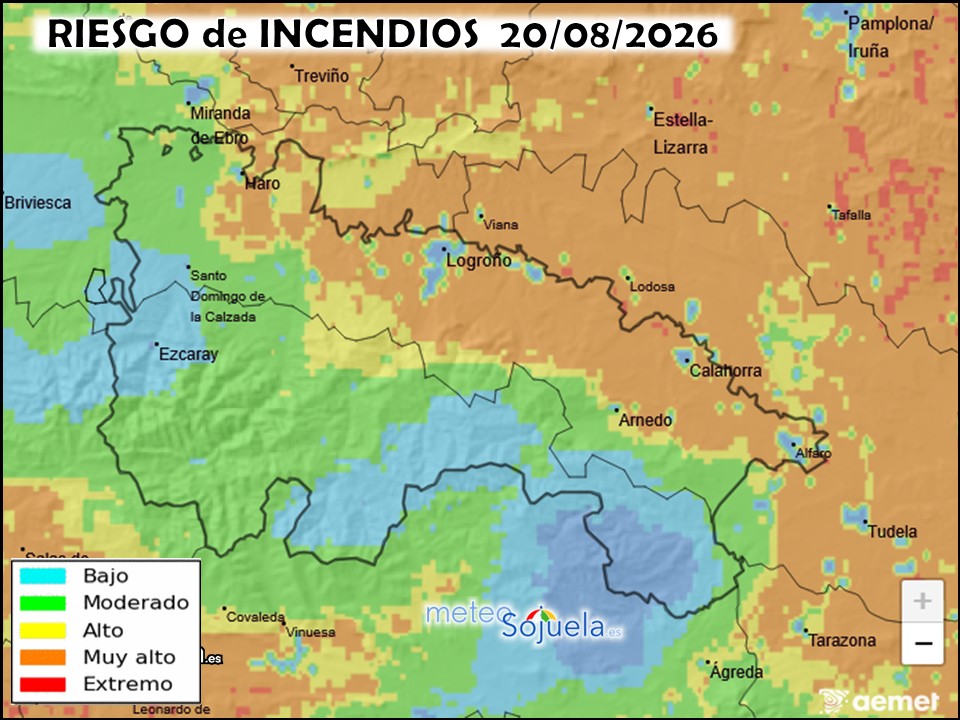 Riesgo de incendios