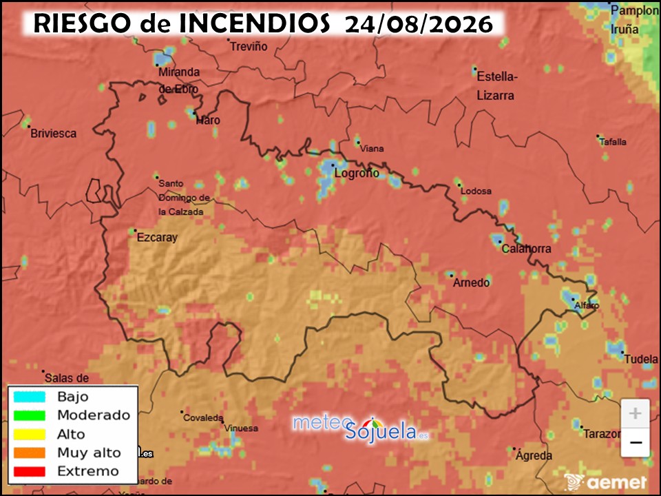 Riesgo de incendios