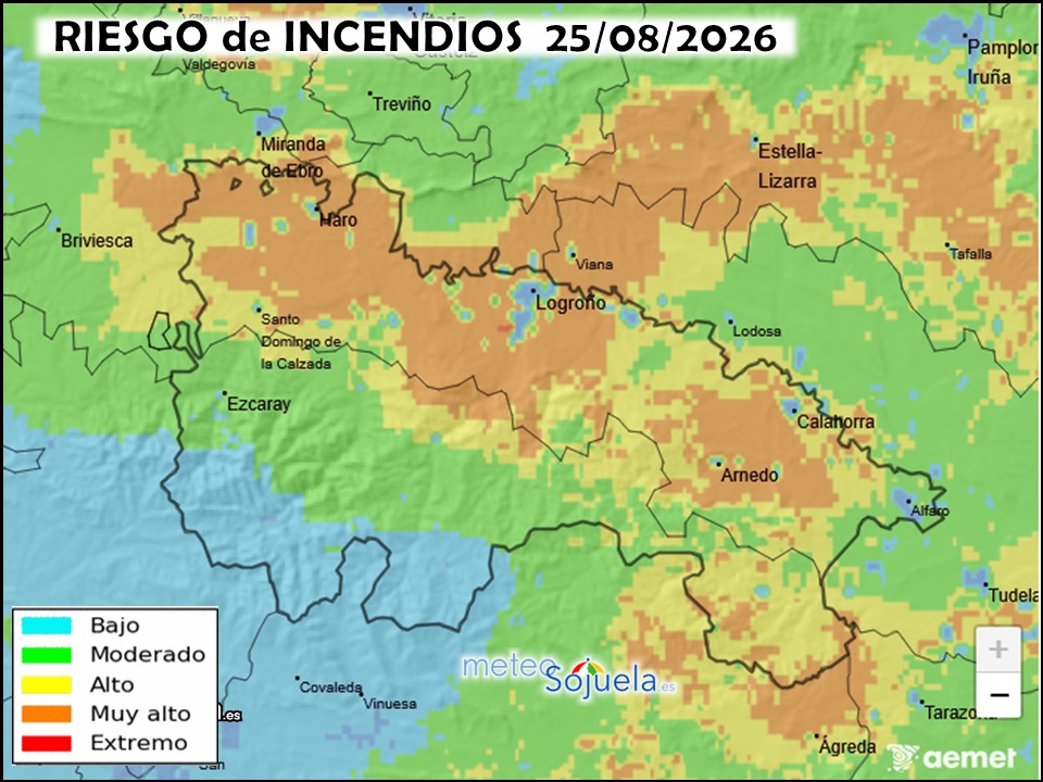 Riesgo de incendios