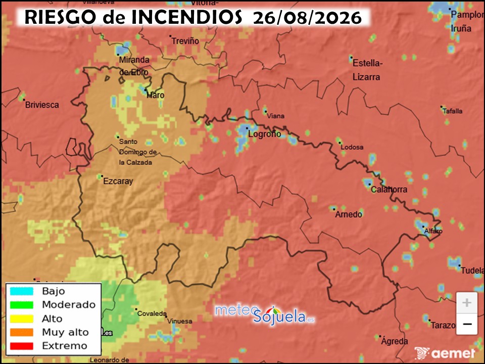 Riesgo de incendios