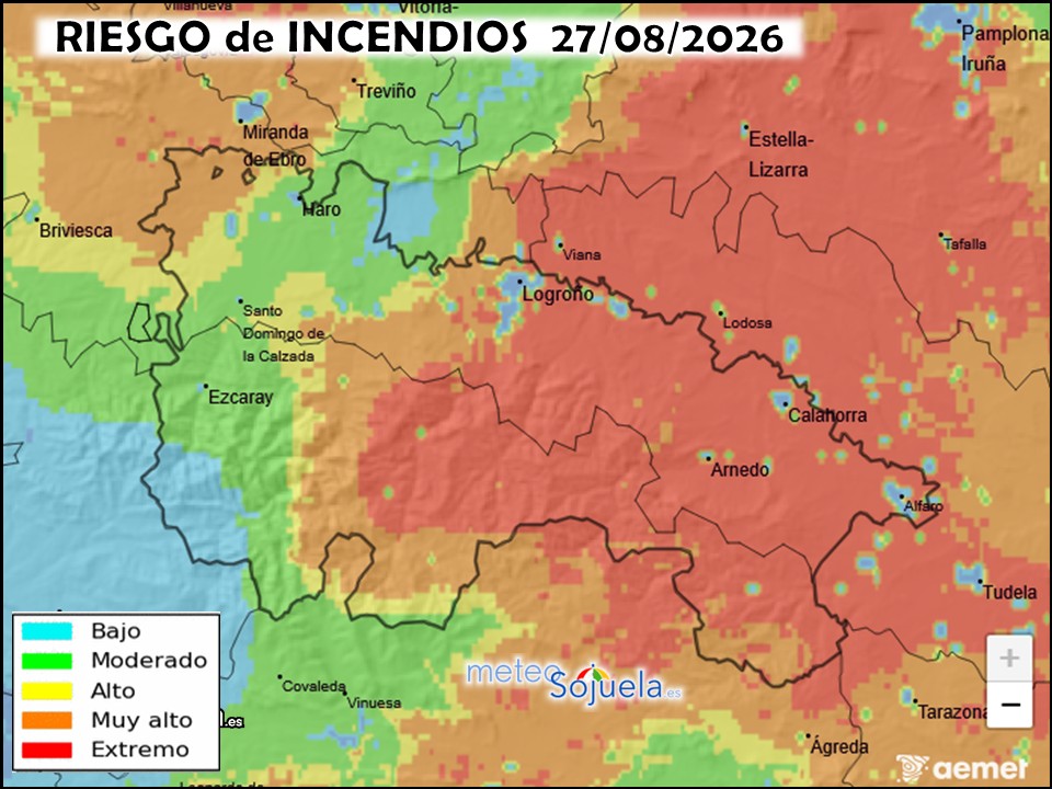 Riesgo de incendios