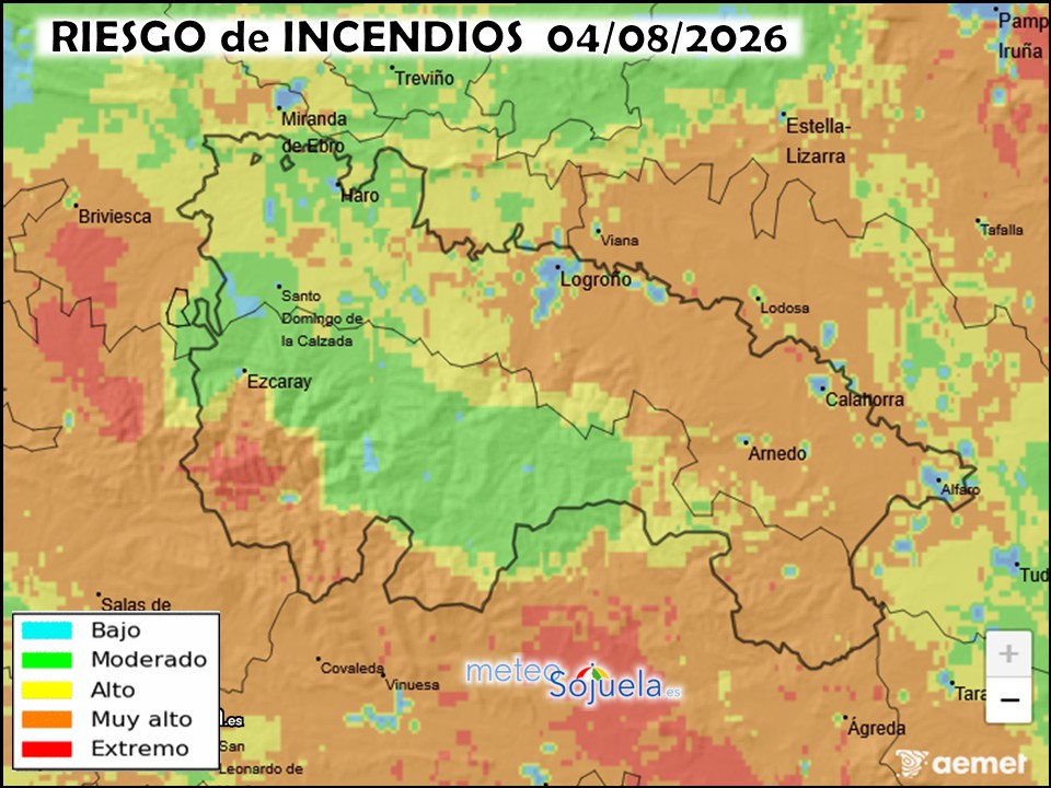 Riesgo de incendios