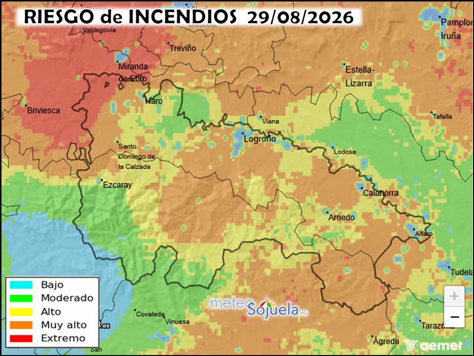 Riesgo de incendios