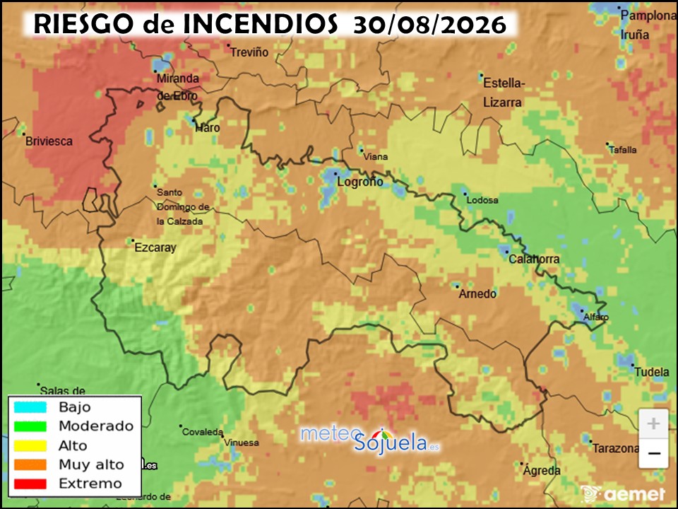 Riesgo de incendios