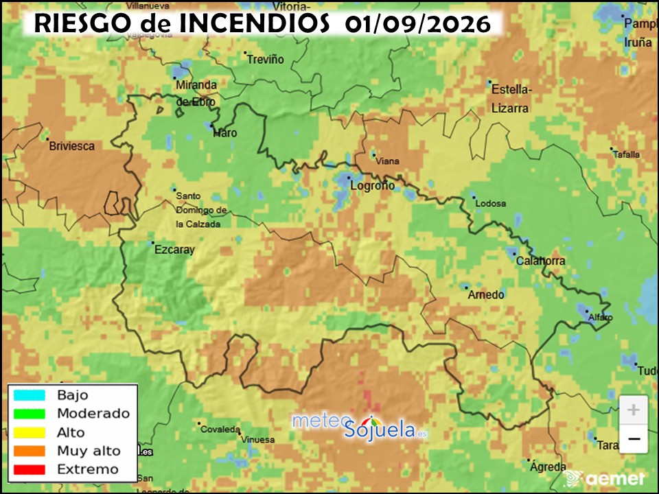 Riesgo de incendios