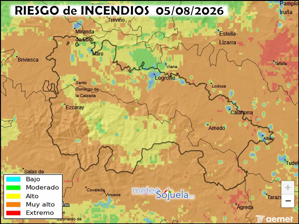 Riesgo de incendios