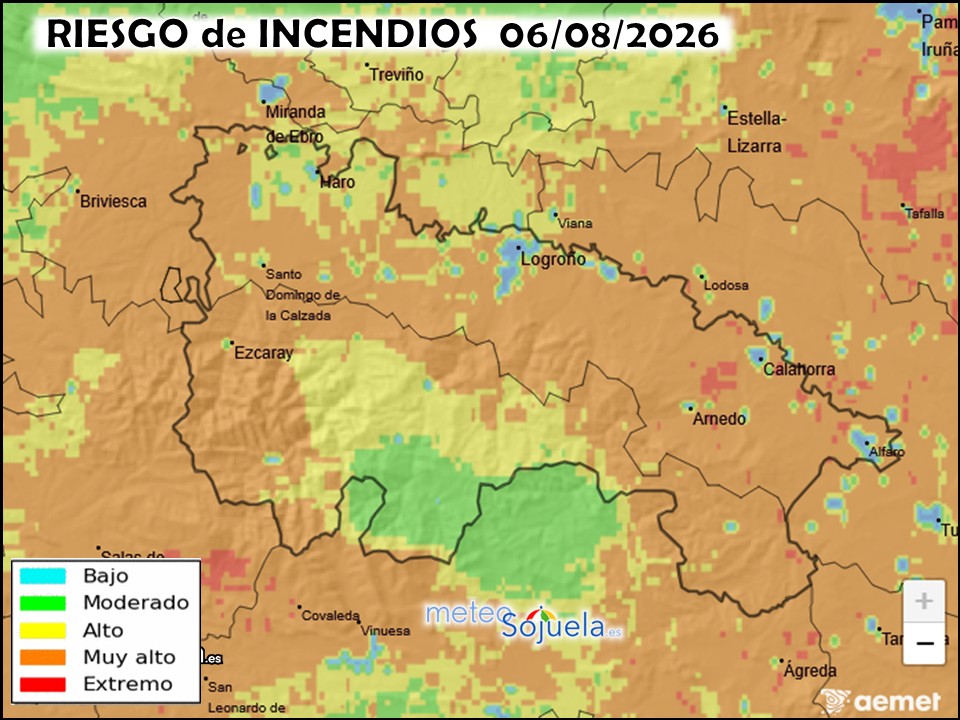 Riesgo de incendios