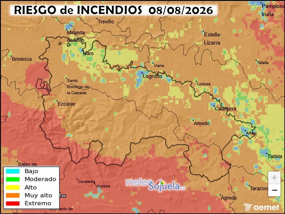 Riesgo de incendios