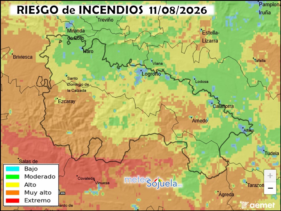 Riesgo de incendios