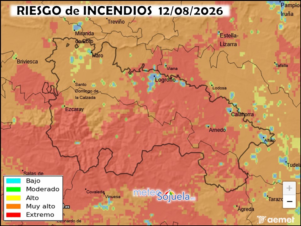 Riesgo de incendios