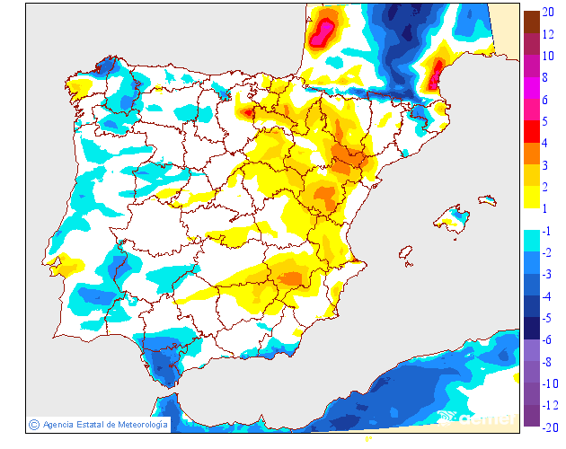 Variación de temperaturas máximas AEMET Meteosojuela 04