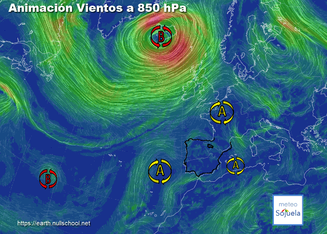 Altas presiones, Estabilidad y brisas