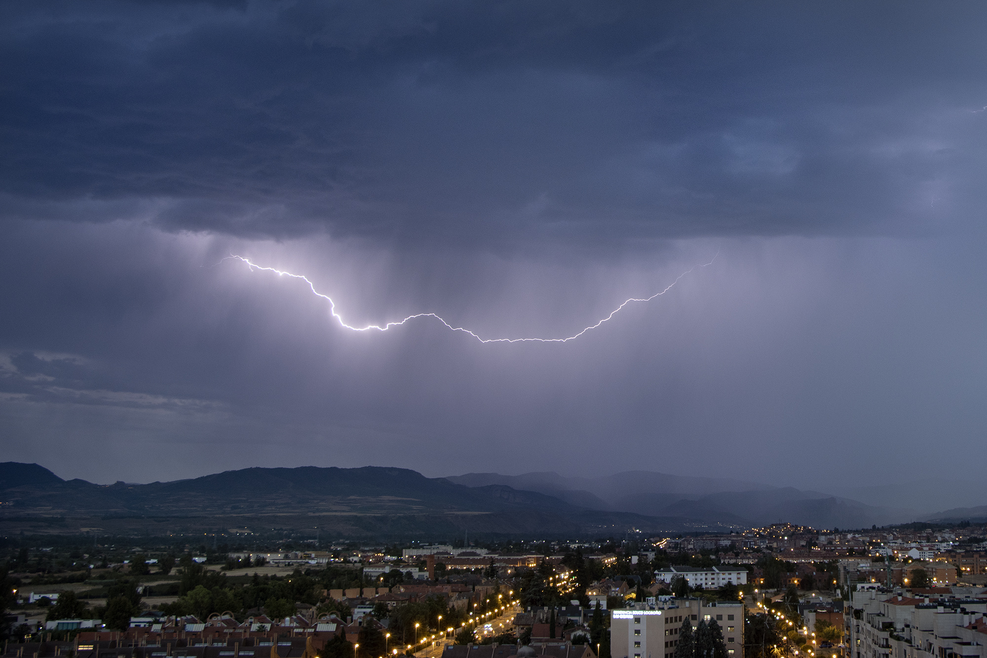 Rayos en el Valle del IreguaI