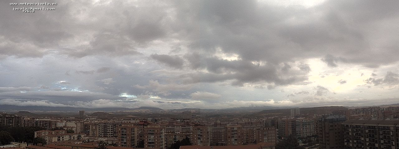 Imagen WEBCAM Logroño Cielos nubosos