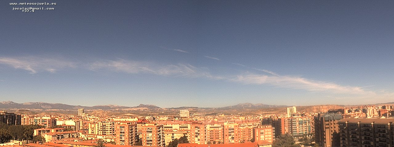 Imagen WEBCAM Logroño Despejado