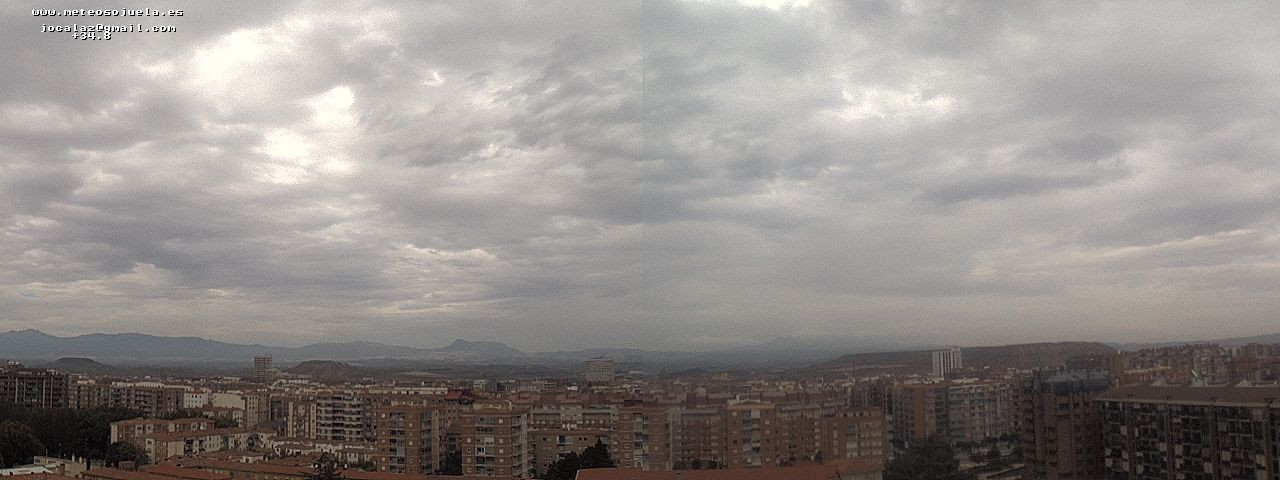 Imagen WEBCAM Logroño Muy nuboso por la tarde