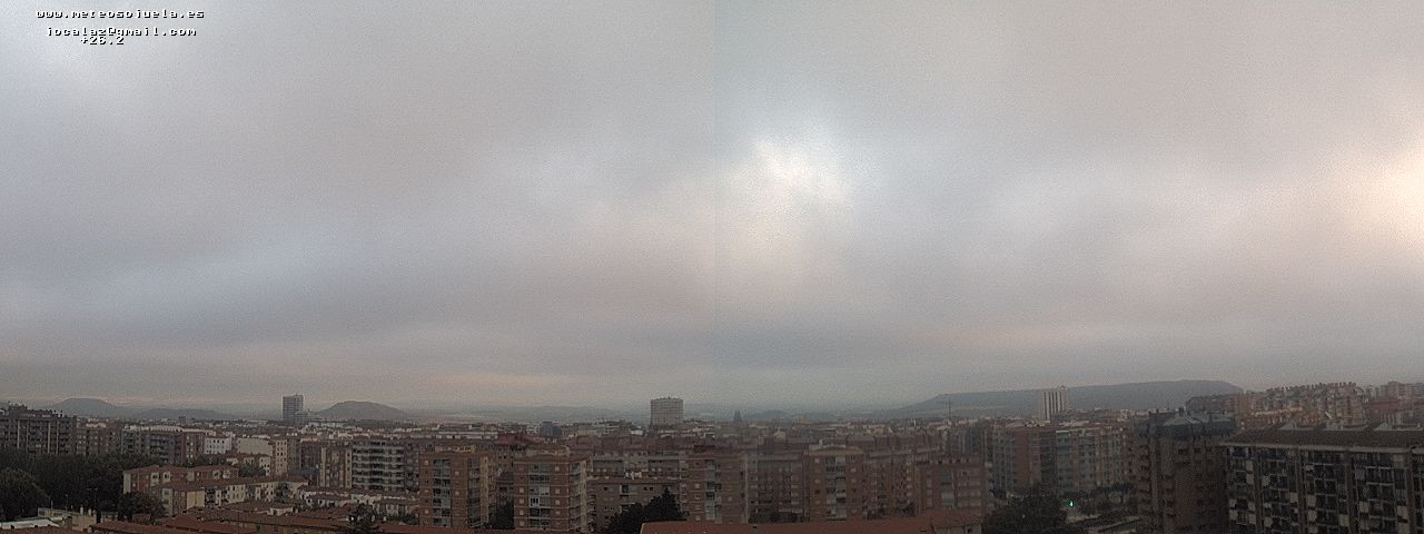 Imagen WEBCAM Logroño Nieblas, Nubes bajas a primeras horas
