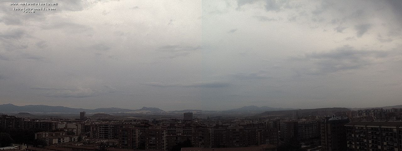 Imagen WEBCAM Logroño Nubes medias altas y de evolucion por la tarde