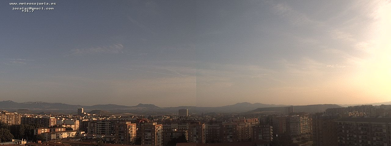 Imagen WEBCAM Logroño Poco nuboso