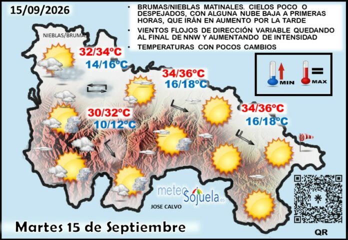 Mapa del tiempo en La Rioja. Meteosojuela Mapa del tiempo en La Rioja. Meteosojuela