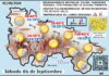 El tiempo de hoy en La Rioja. 05/09/2026. Calor con más nubes Mapa del tiempo en La Rioja. Meteosojuela