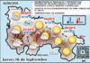 El tiempo de hoy en La Rioja. 10/09/2026. Menos nubes y menos frío Mapa del tiempo en La Rioja. Meteosojuela