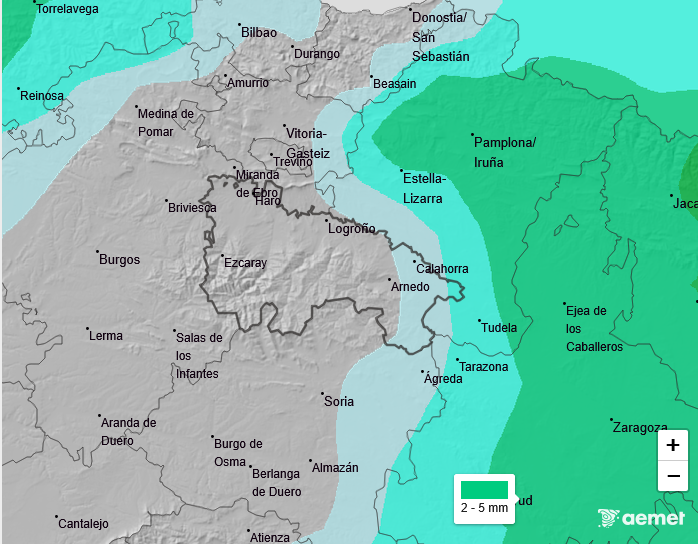 Precipitación Media según AEMET 29