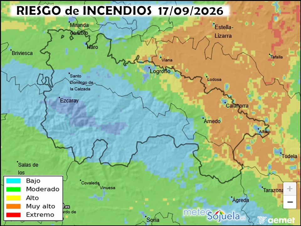 Riesgo de incendios