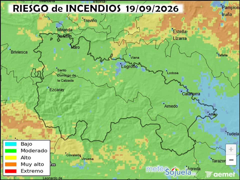 Riesgo de incendios