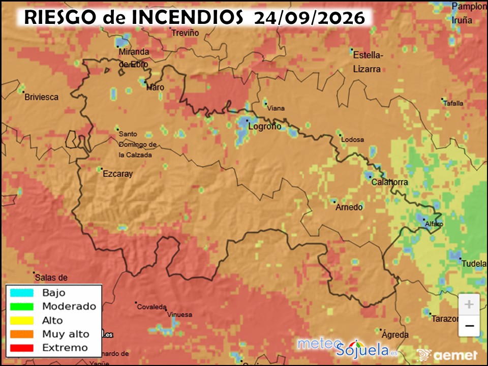 Riesgo de incendios