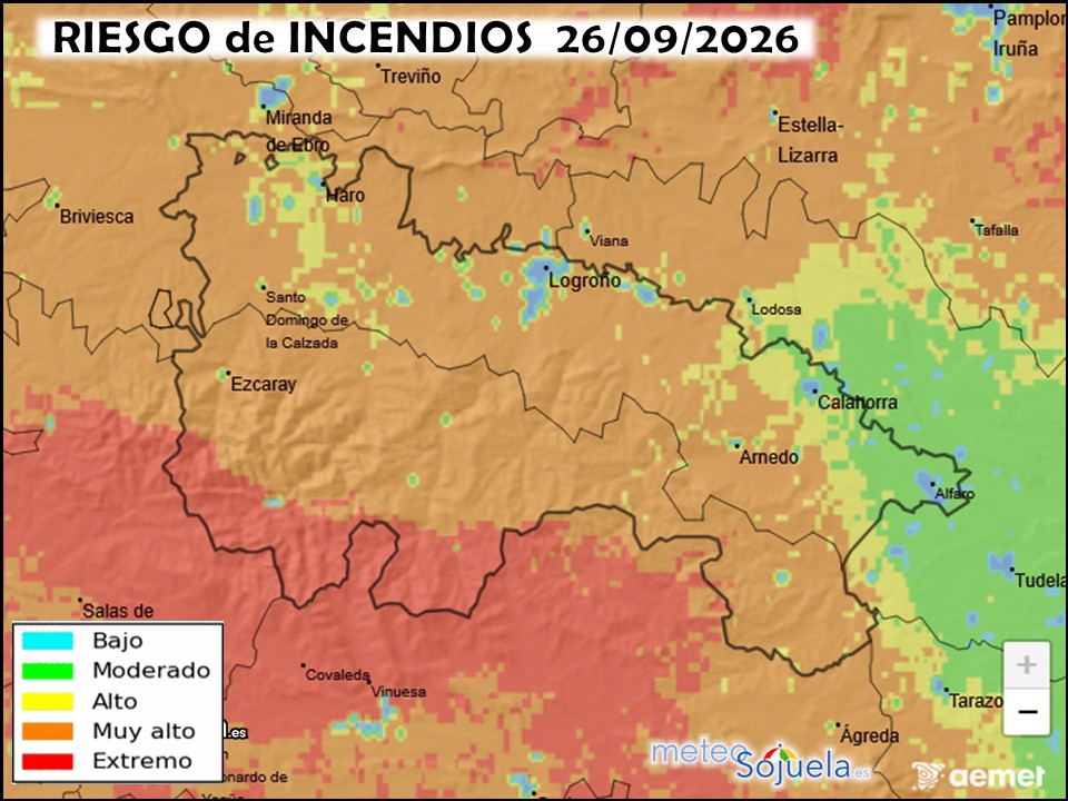 Riesgo de incendios