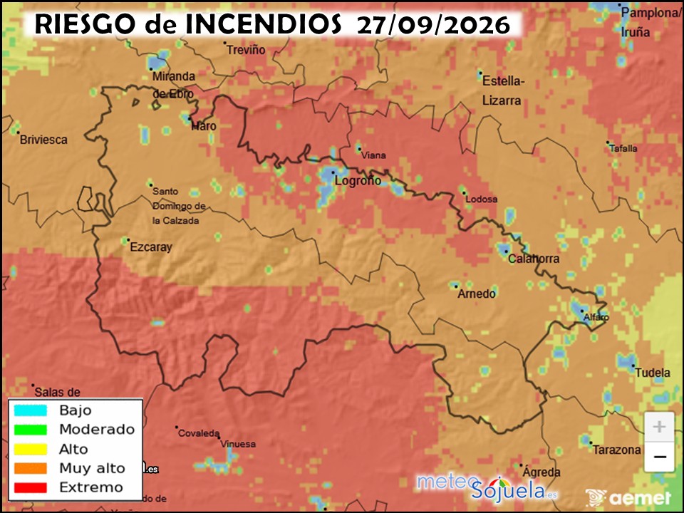 Riesgo de incendios