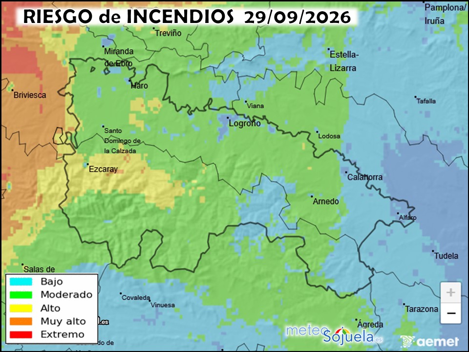 Riesgo de incendios