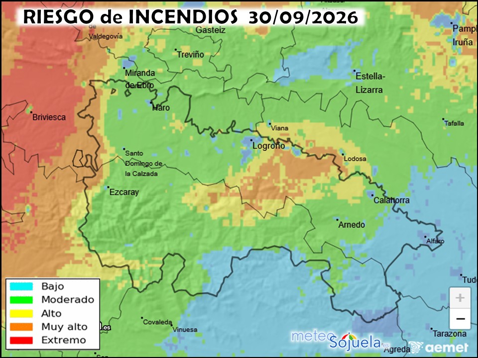 Riesgo de incendios
