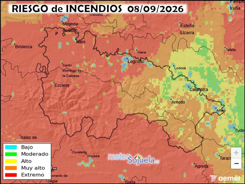Riesgo de incendios