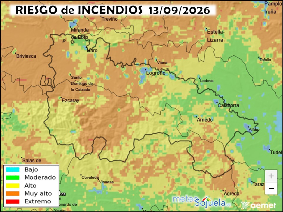 Riesgo de incendios
