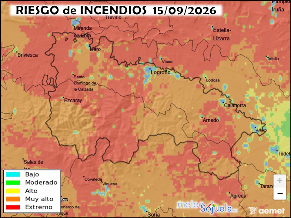 Riesgo de incendios