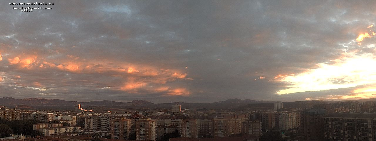 Imagen WEBCAM Logroño Candilazo al amanecer
