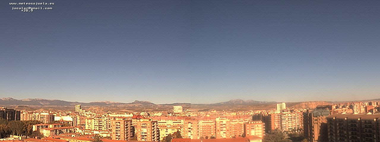 Imagen WEBCAM Logroño Despejado