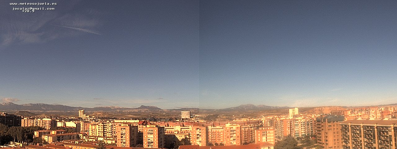 Imagen WEBCAM Logroño Despejado