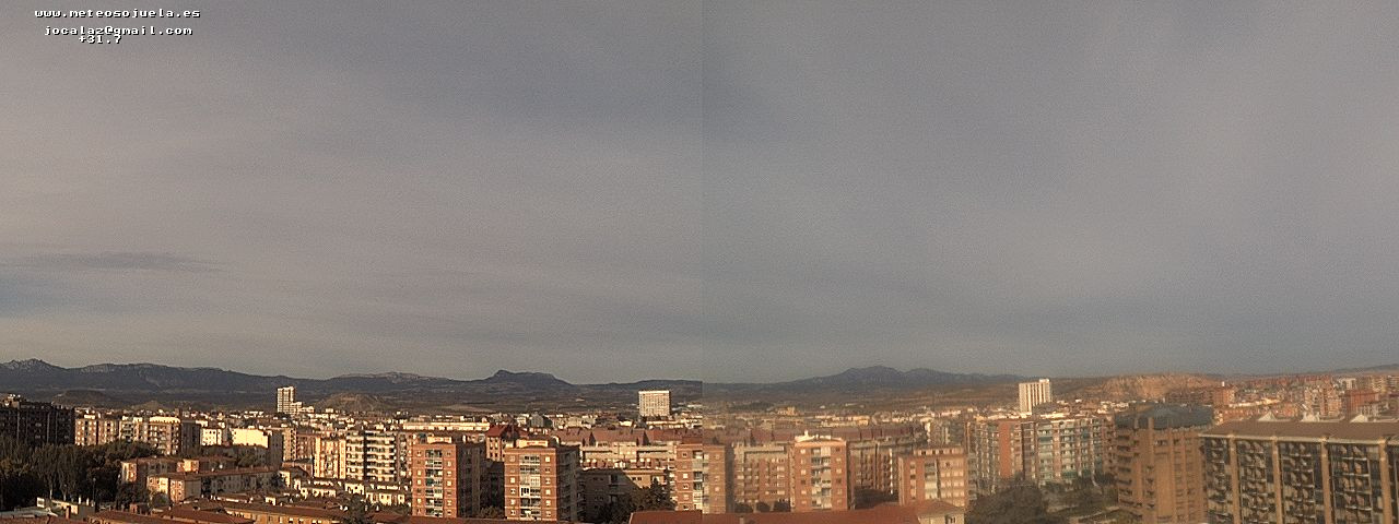 Imagen WEBCAM Logroño Nubes altas