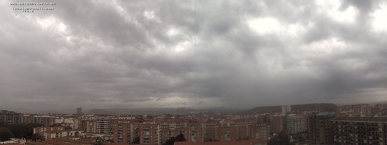 Imagen WEBCAM Logroño Nuboso con chubascos y tormentas