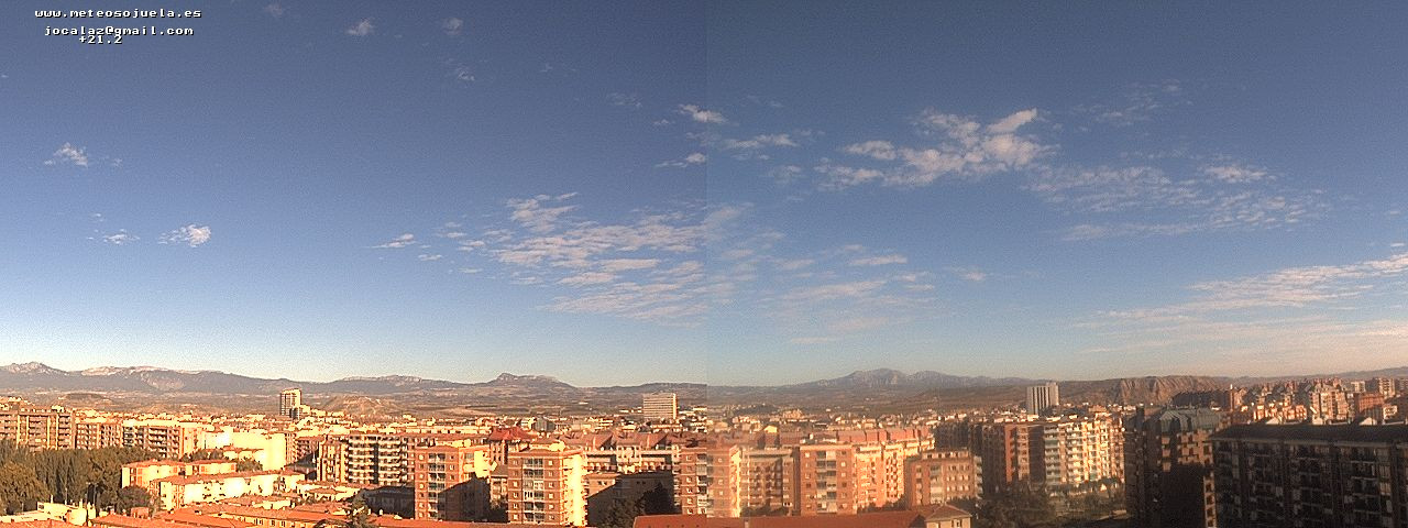 Imagen WEBCAM Logroño Poco Nuboso