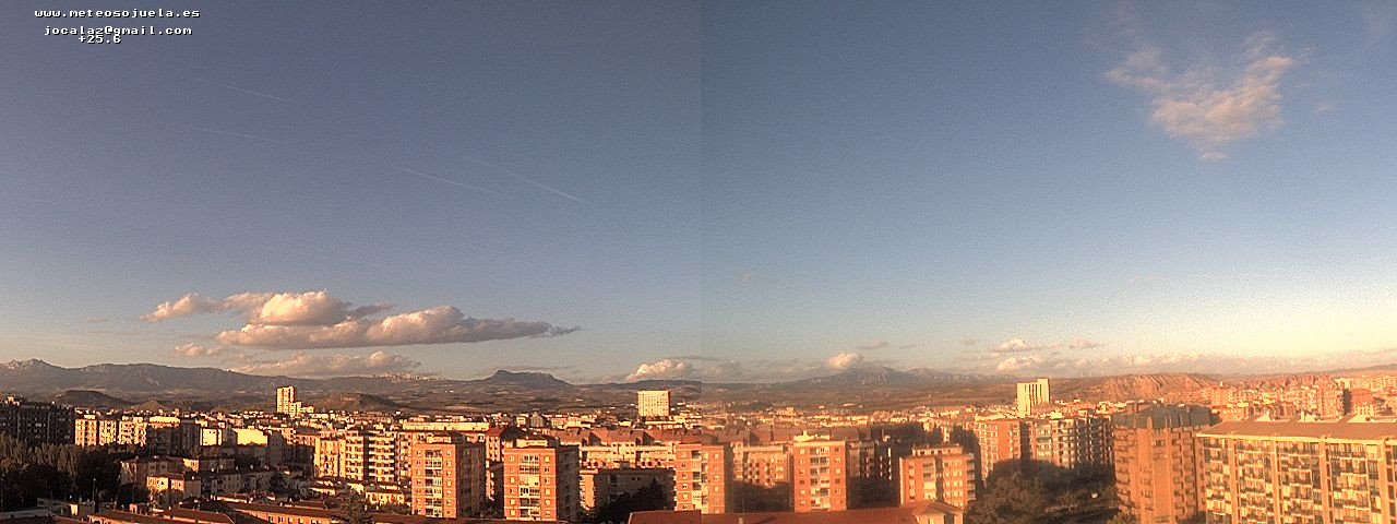 Imagen WEBCAM Logroño Poco nuboso