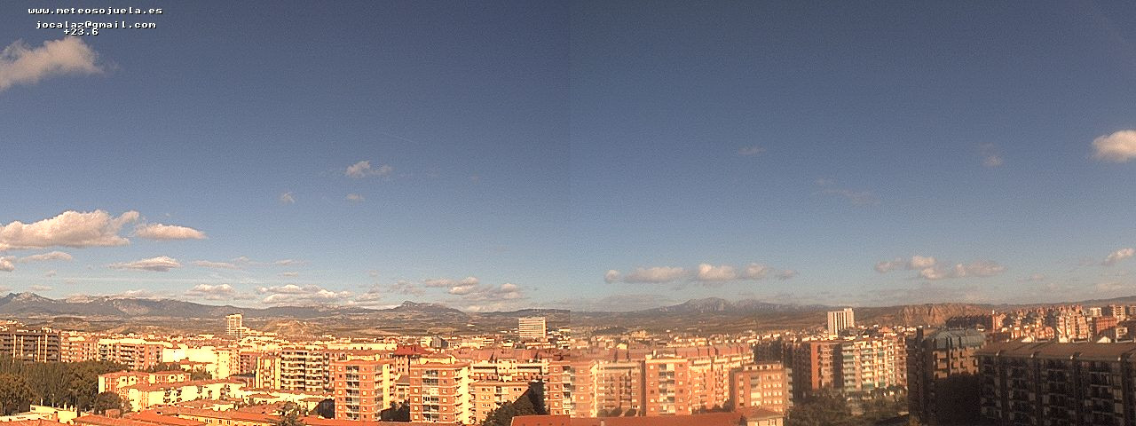 Imagen WEBCAM Logroño Poco nuboso