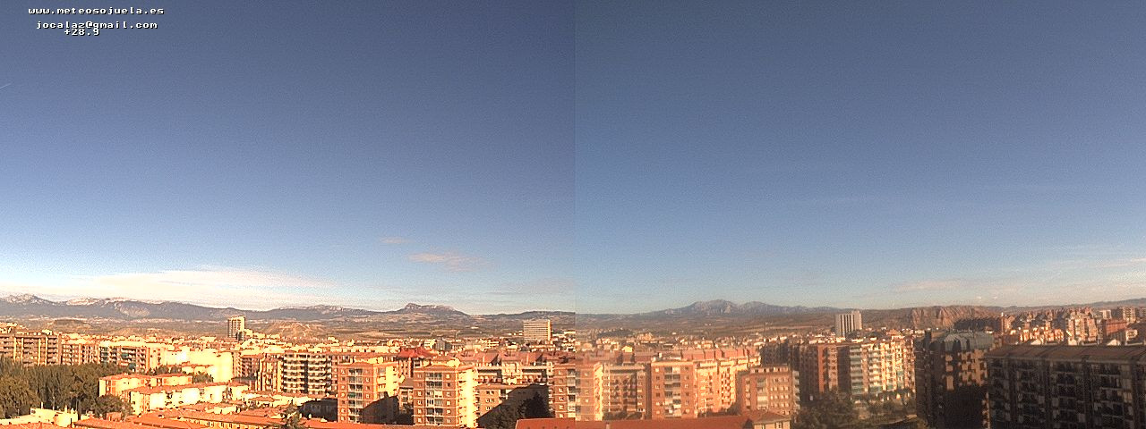 Imagen WEBCAM Logroño Poco nuboso