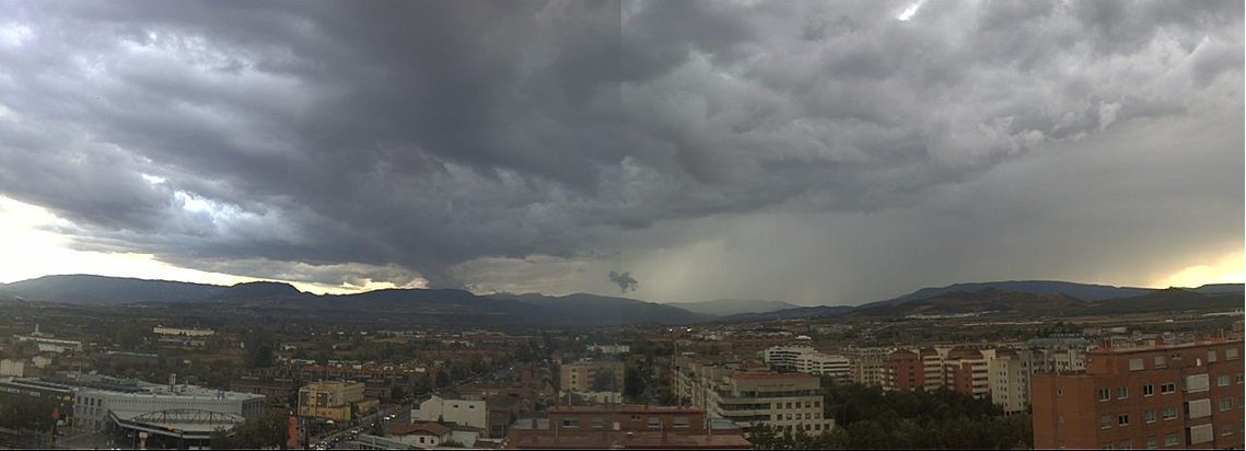 Imagen WEBCAM Logroño Tormentoso